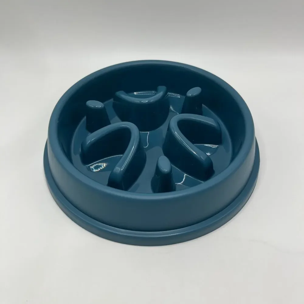 Pet Slow Feeder Bowl Anti-Choke Pet Feeding Bowl Non-Slip & Anti-Tip